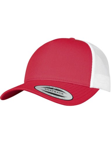 FLE-6506T-5-Panel Retro Trucker 2-Tone Cap
